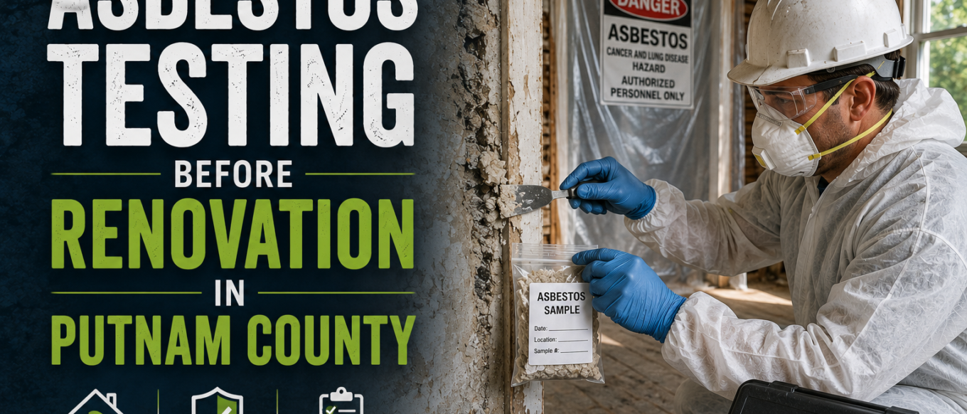 Asbestos Testing Before Renovation in Putnam County